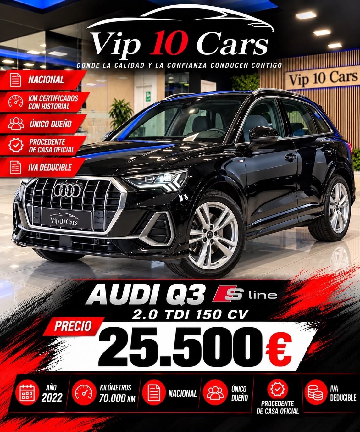AUDI Q3 ADVANCED 2.0TDI 150CV