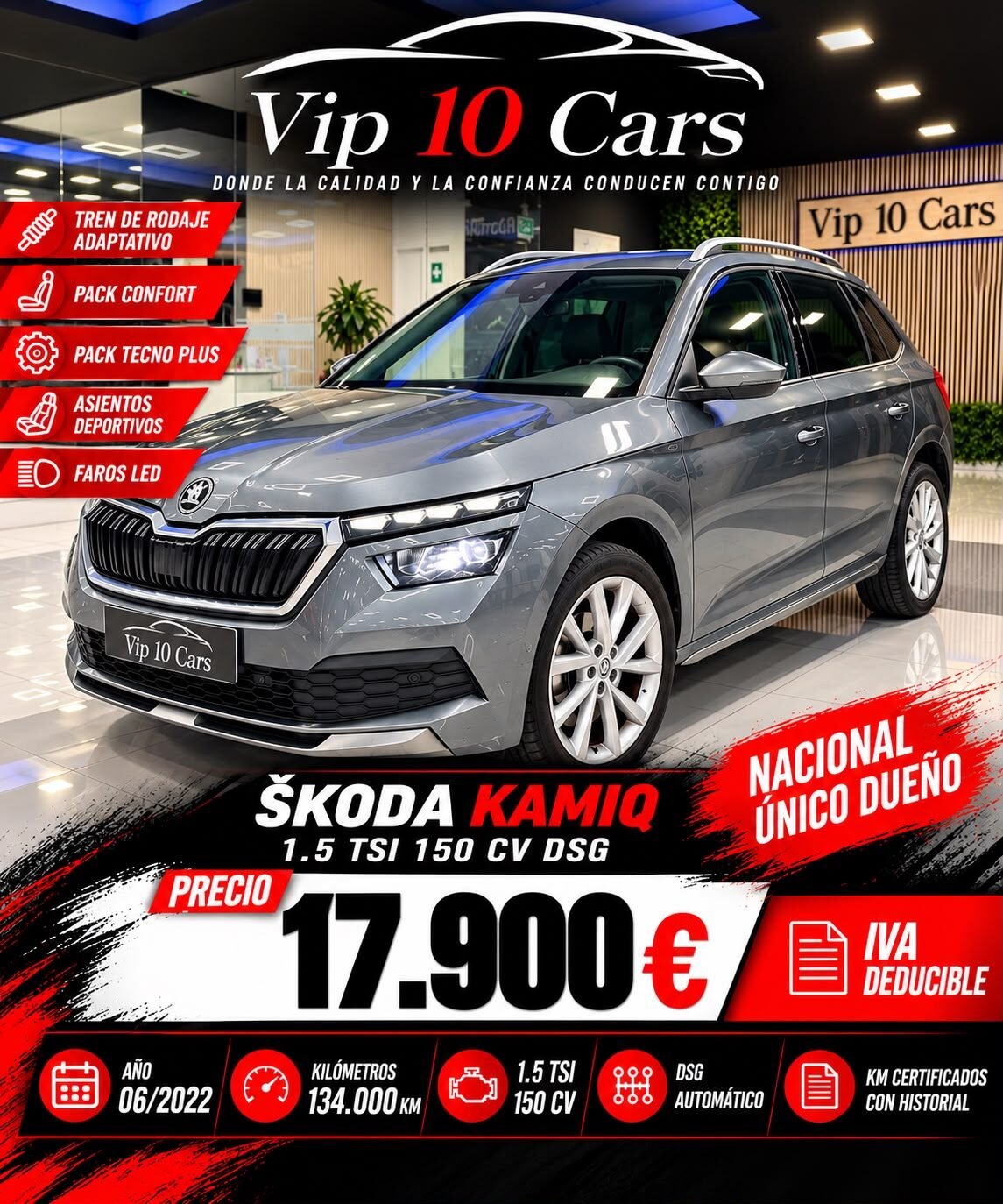 SKODA KAMIQ  1.5 TSI DSG SPORT